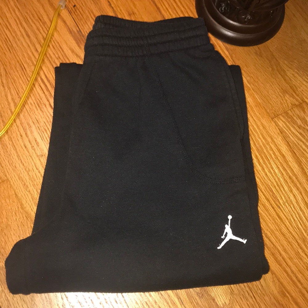 Boys Black Jordan pants